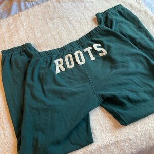 Forest Green Roots Sweatpants